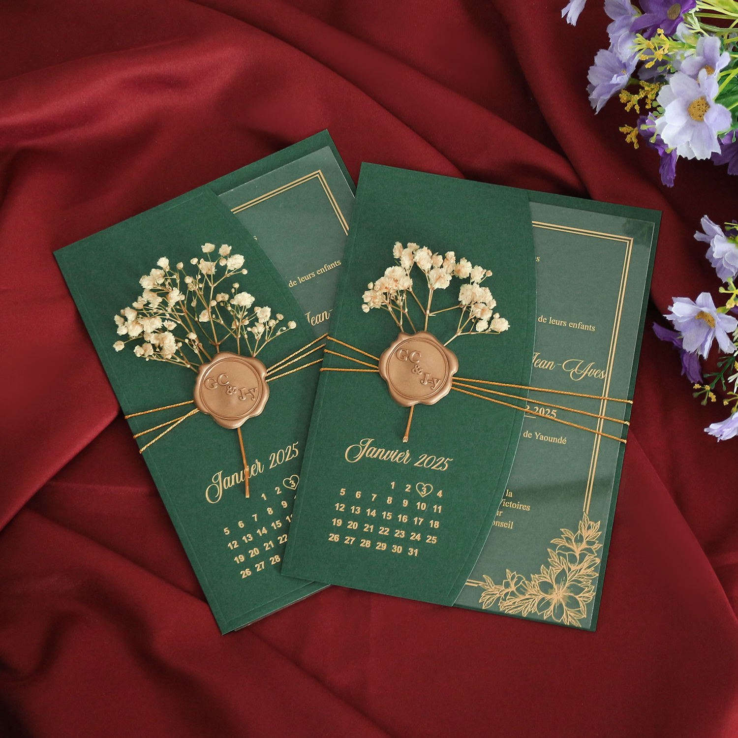 wildflower birthday invitations