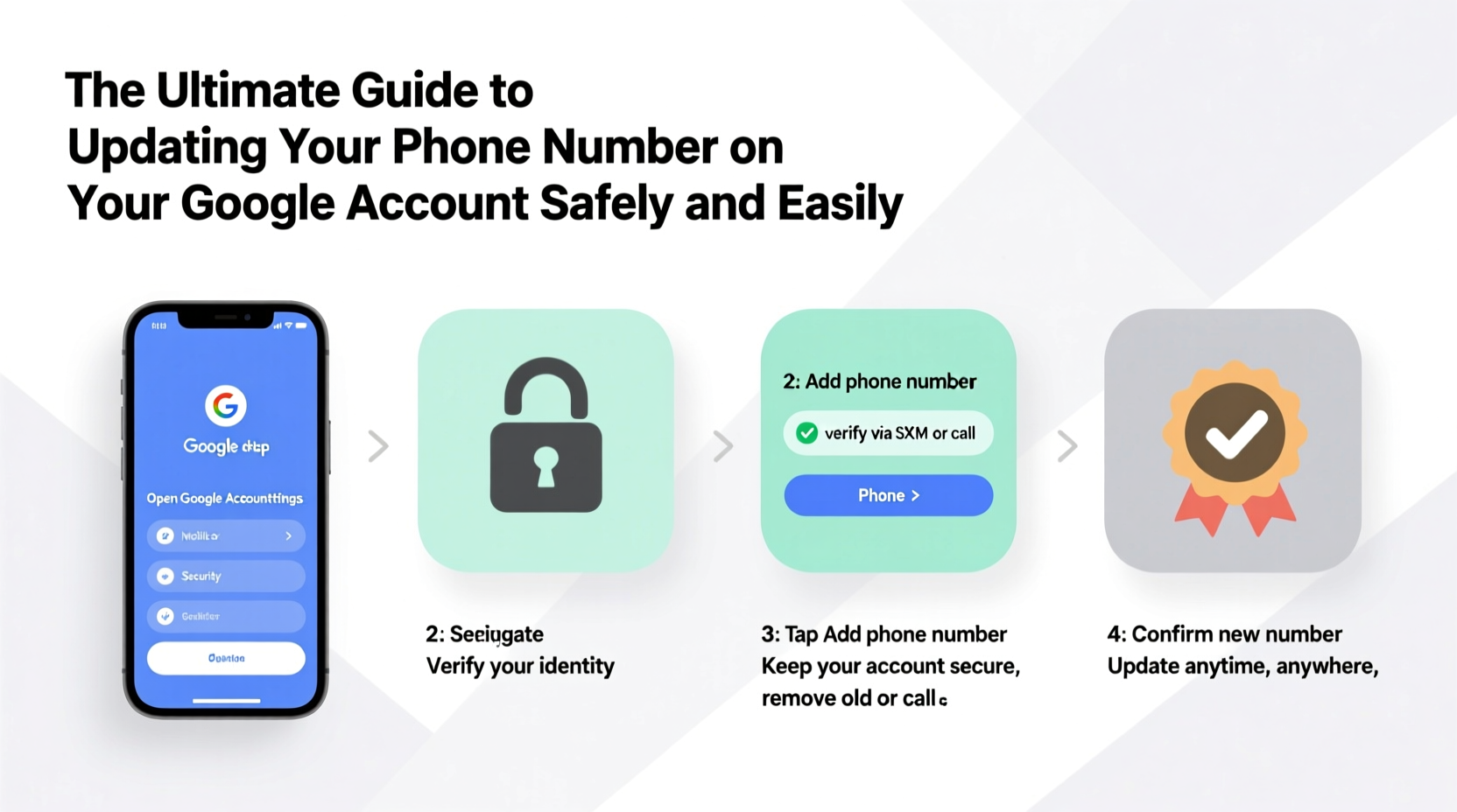 the ultimate guide to updating your phone number on your google account safely and easily