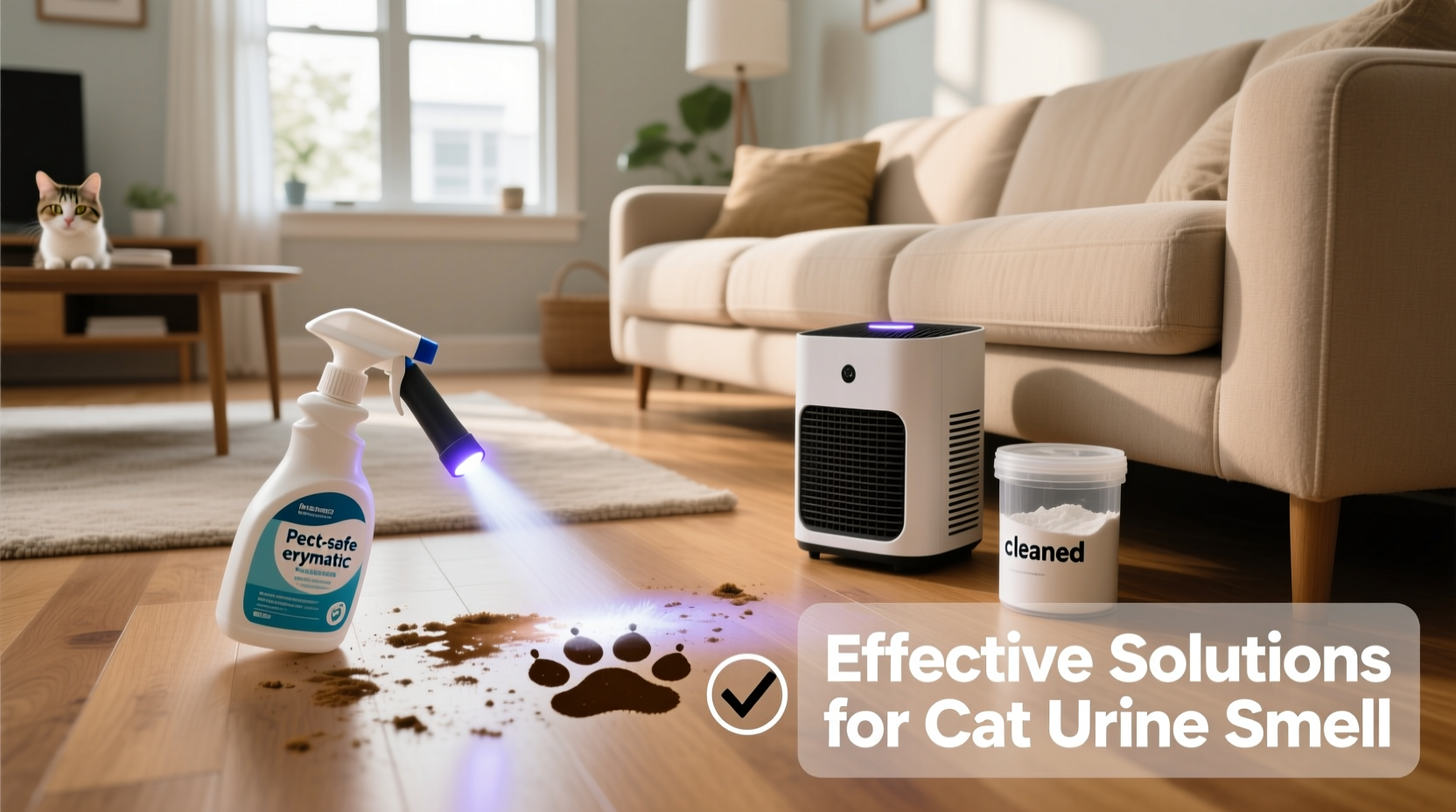 effective solutions for the best way to get rid of cat urine smell