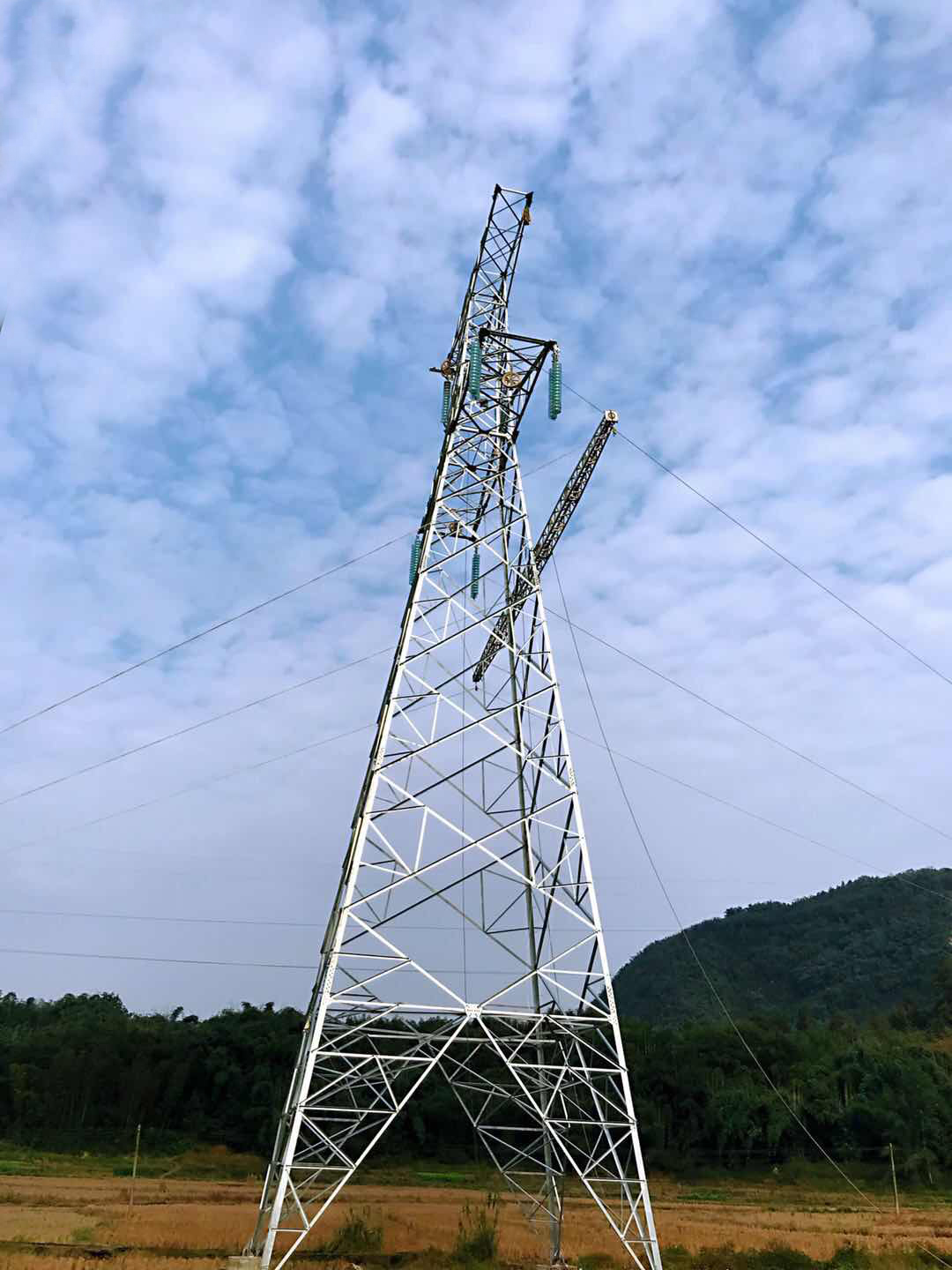 220kv 电力塔天使钢格子电塔输电线路塔 - buy transmission tower