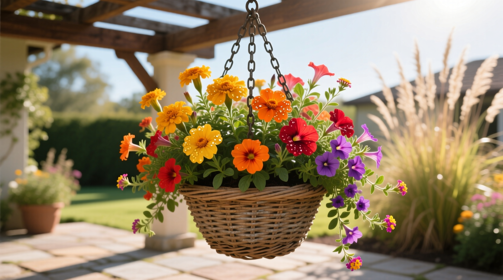 Best Full Sun Hanging Basket Plants: Top 12 Heat-Tolerant Choices
