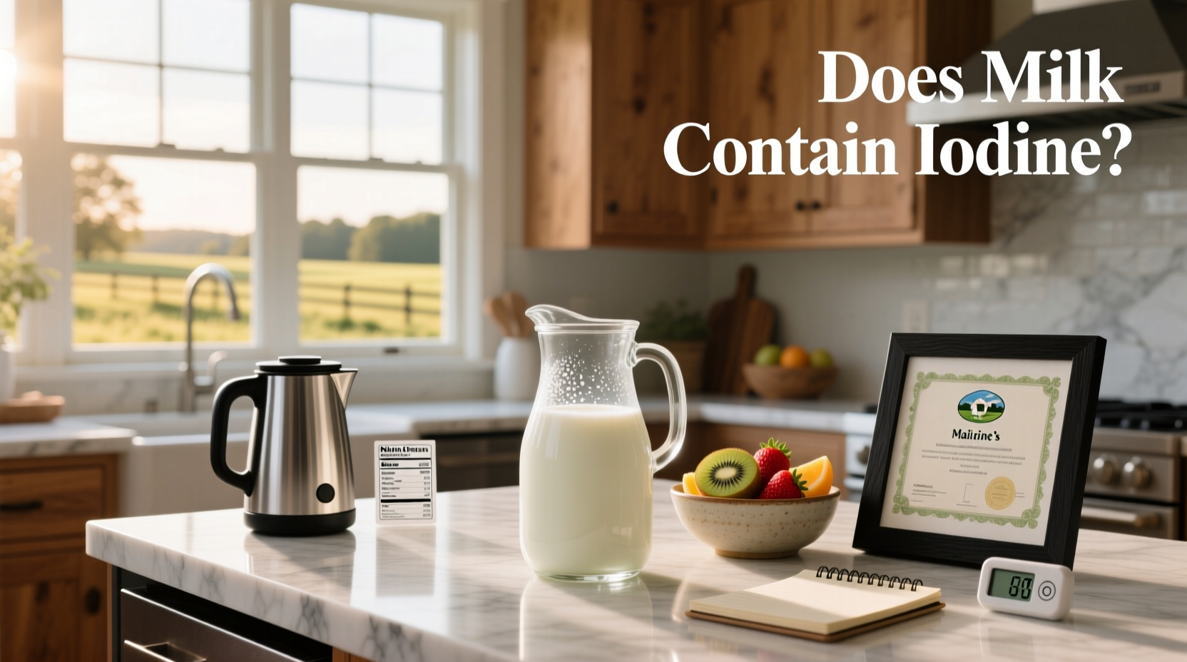 does milk contain iodine a practical guide