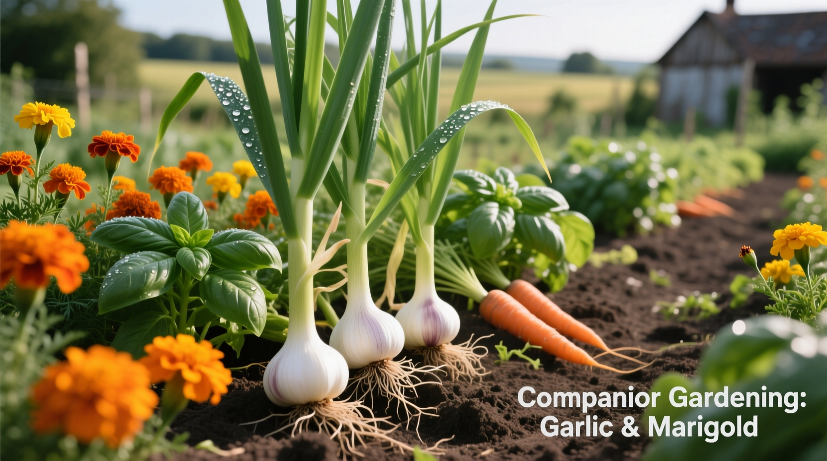 Best Companion Plants for Garlic: Science-Backed Pairings