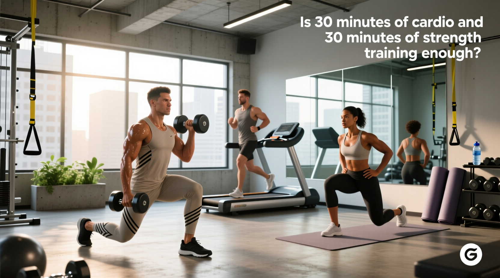 30 min cardio strength enough 