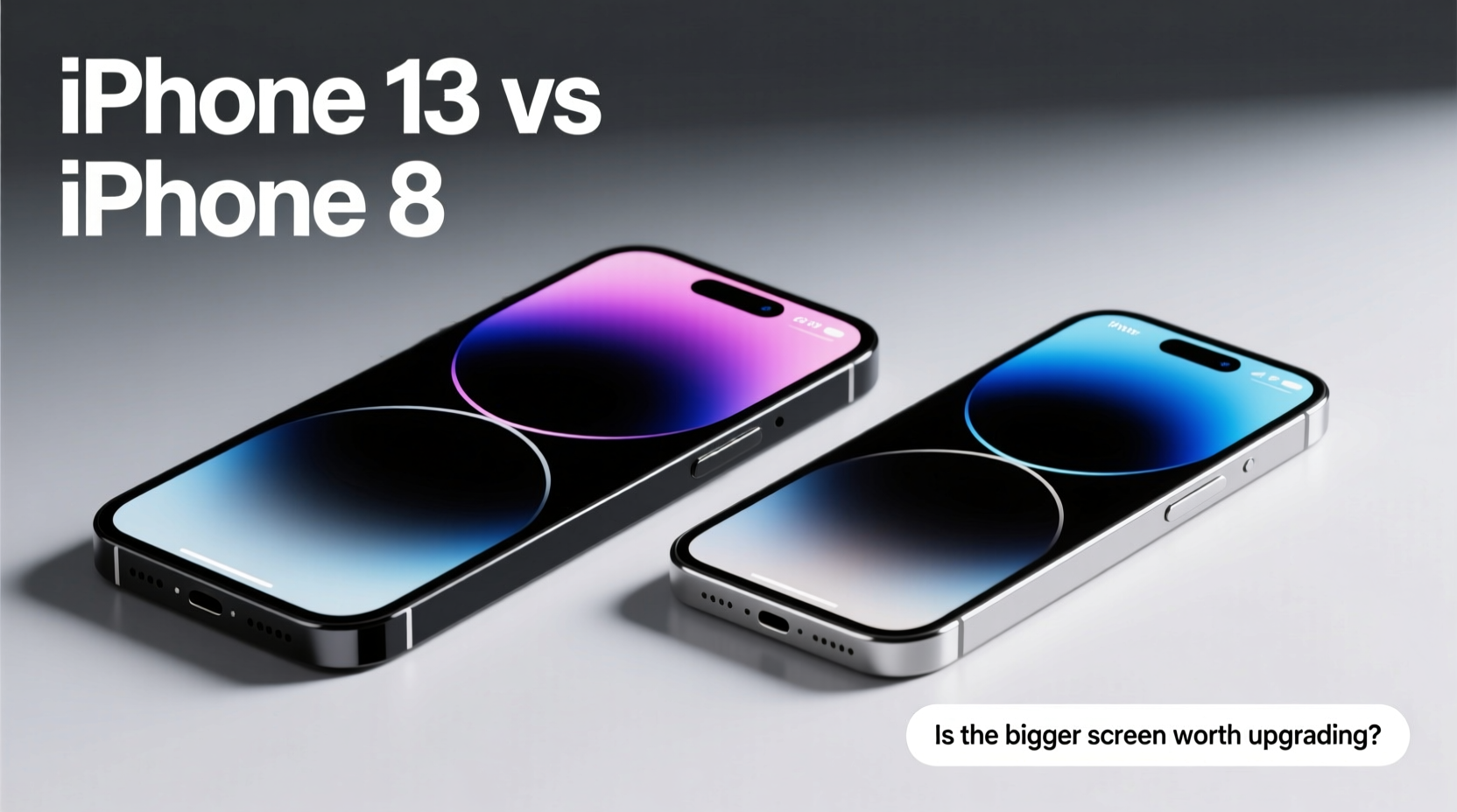 iphone 13 vs iphone 8 is the bigger screen worth upgrading from the 8