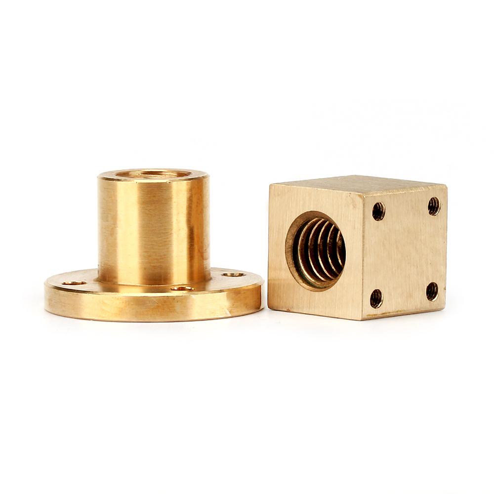 TEBAK D-11 Tr12 Tr14 Tr16 Tr20 Vite di Trasmissione Trapezoidale in Acciaio Inox per Sollevatore con Riduttore Destro e Sinistro