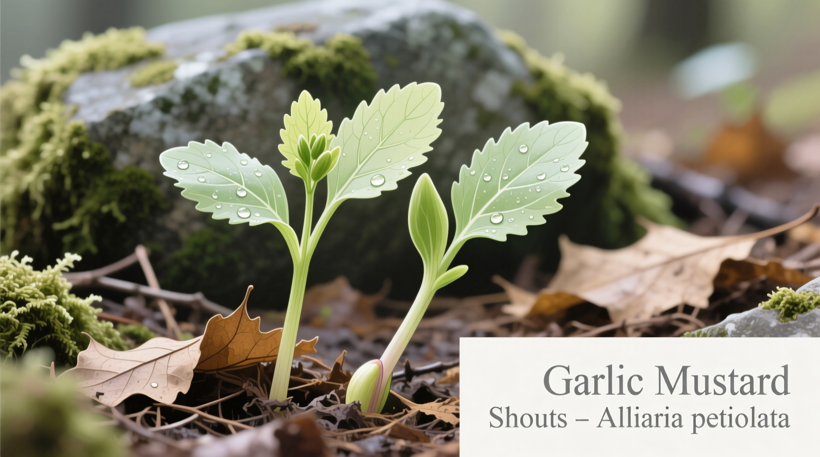 garlic mustard shoots