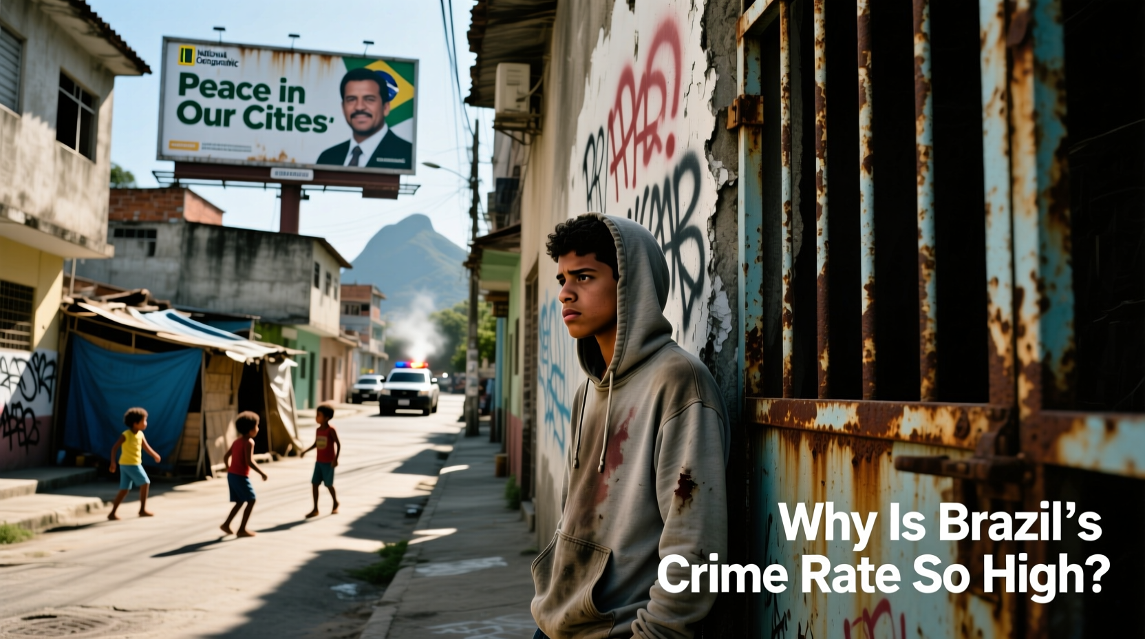why is brazils crime rate so high key contributing factors