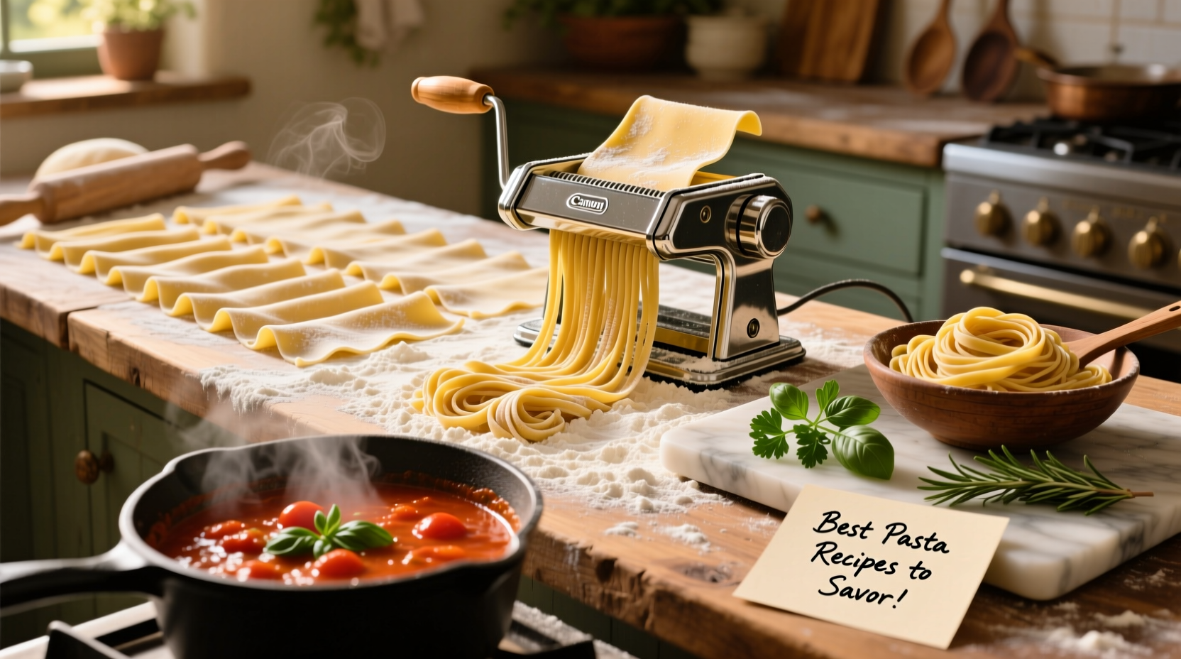 best pasta recipes to savor with easy homemade pasta makers