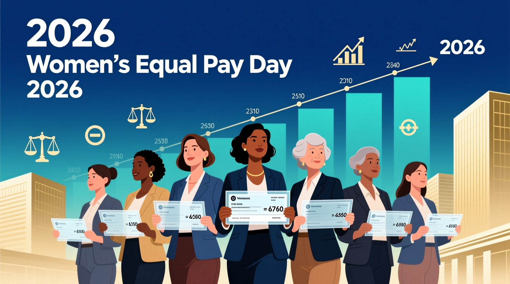 womens equal pay day 2026