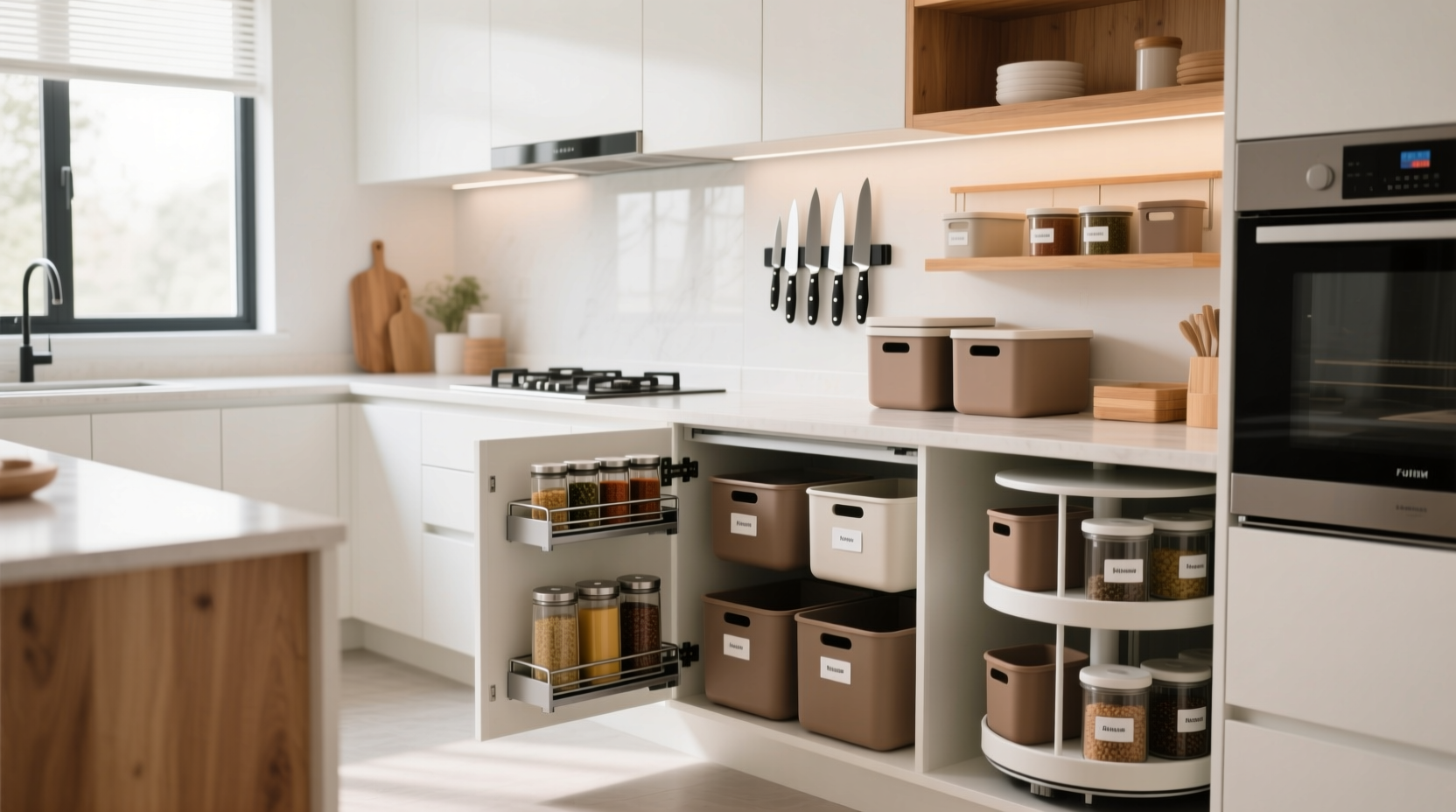 ways to store more in your kitchen