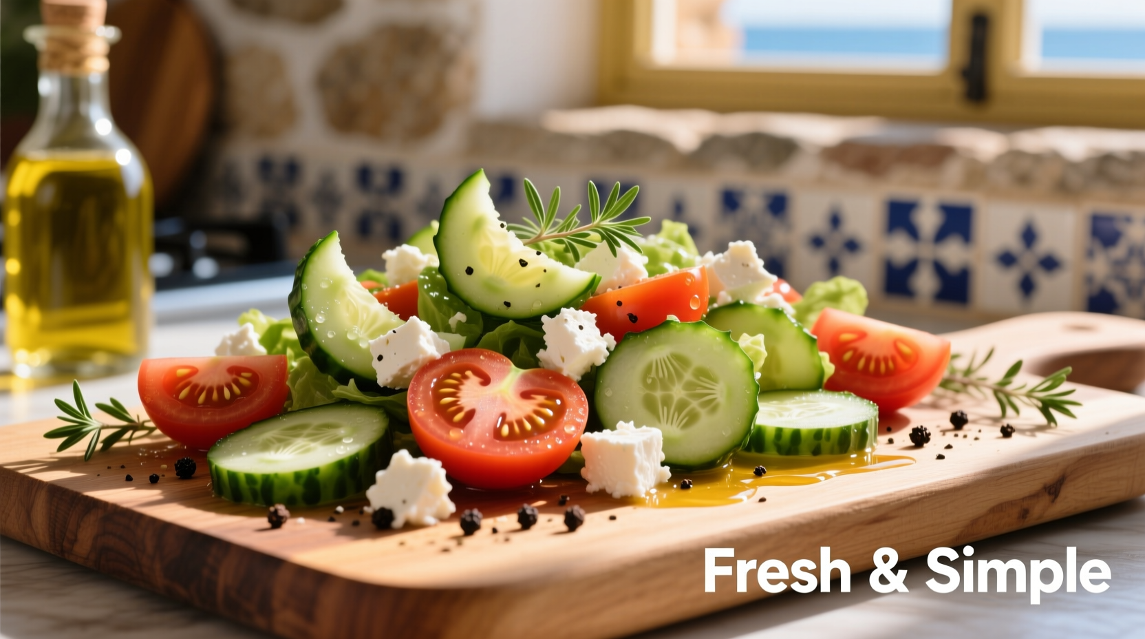 Perfect Greek Salad: Feta, Tomato & Cucumber Guide