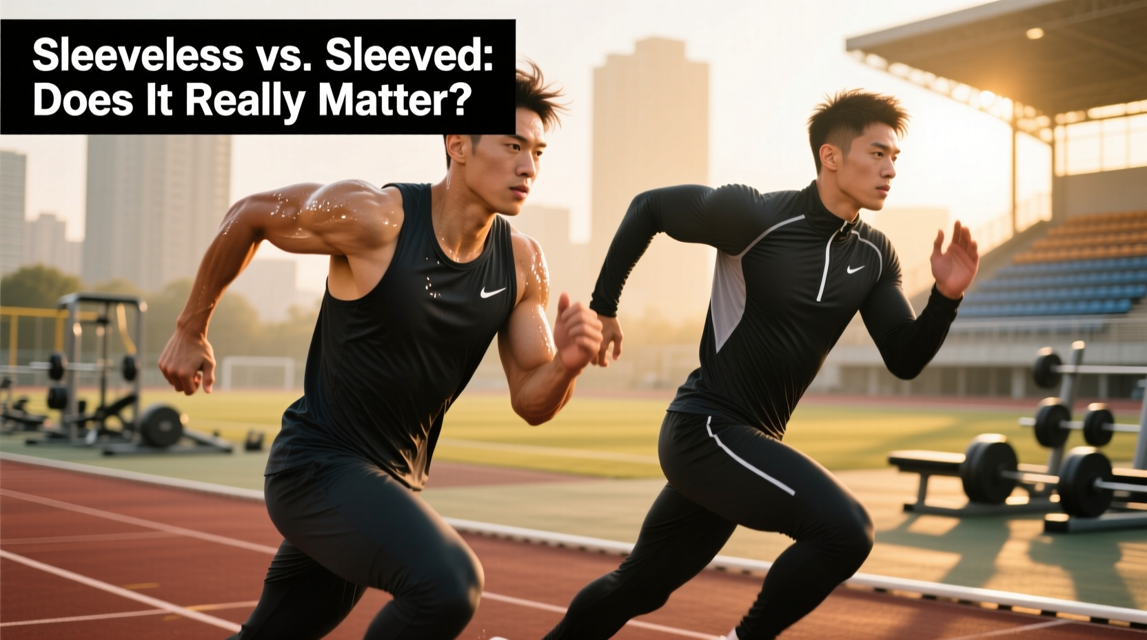 sleeveless or sleeved tracksuit does it actually affect performance or is it just looks