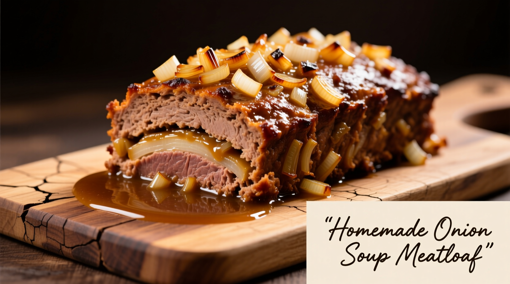 meatloaf made with onion soup