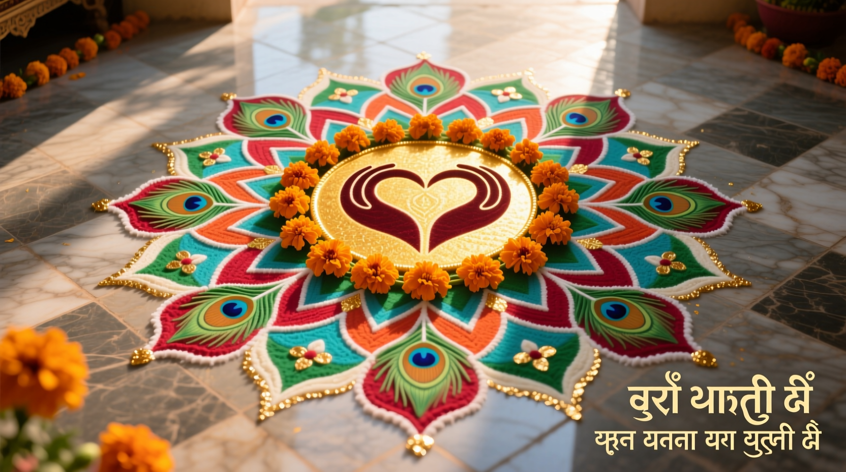rangoli for womens day