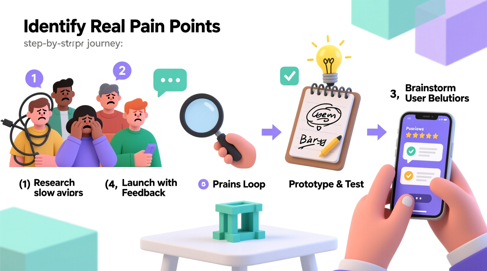 how to come up with a product idea that solves real customer problems