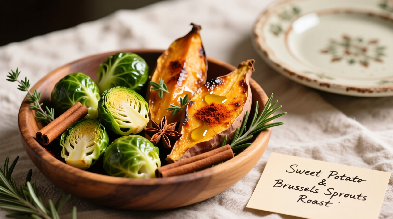 Perfect Roasted Brussels Sprouts & Sweet Potato Recipe
