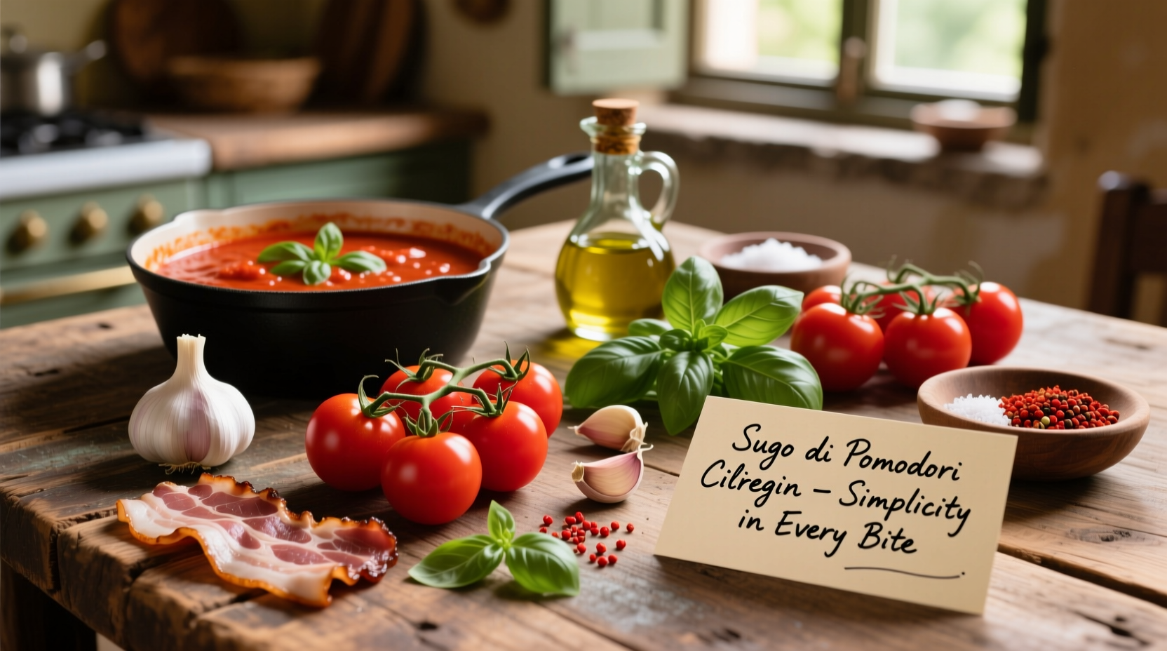 cherry tomato sauce recipe