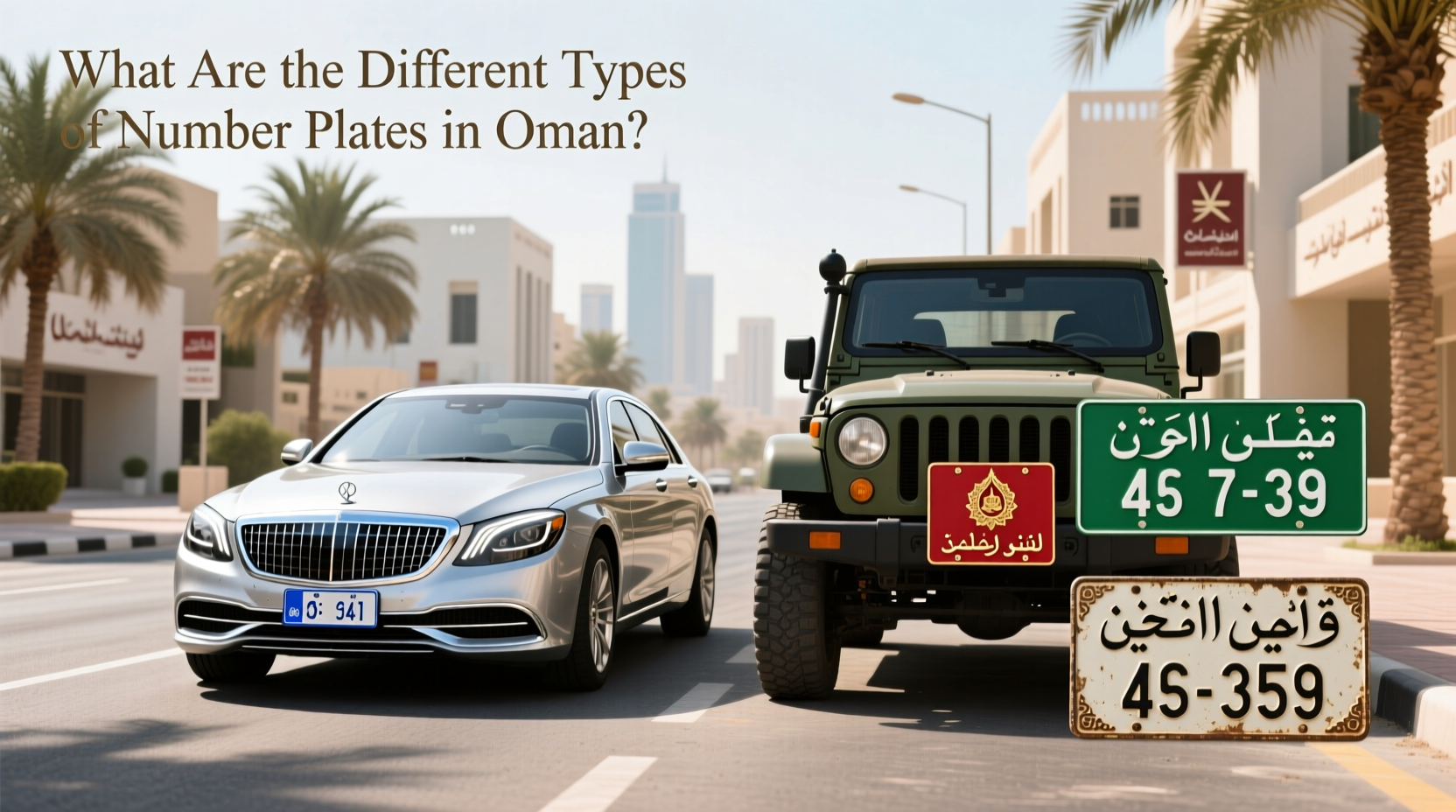 How to Choose Oman License Plates: Types & Buying Guide