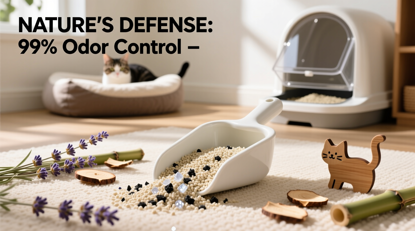 effective solutions for the best deodorizing cat litter to control odors