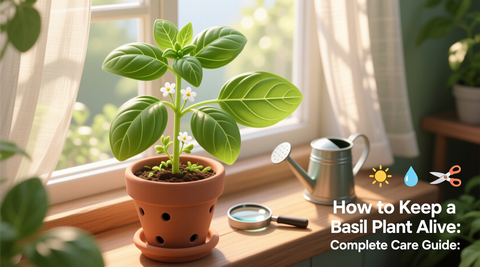 how to keep a basil plant alive