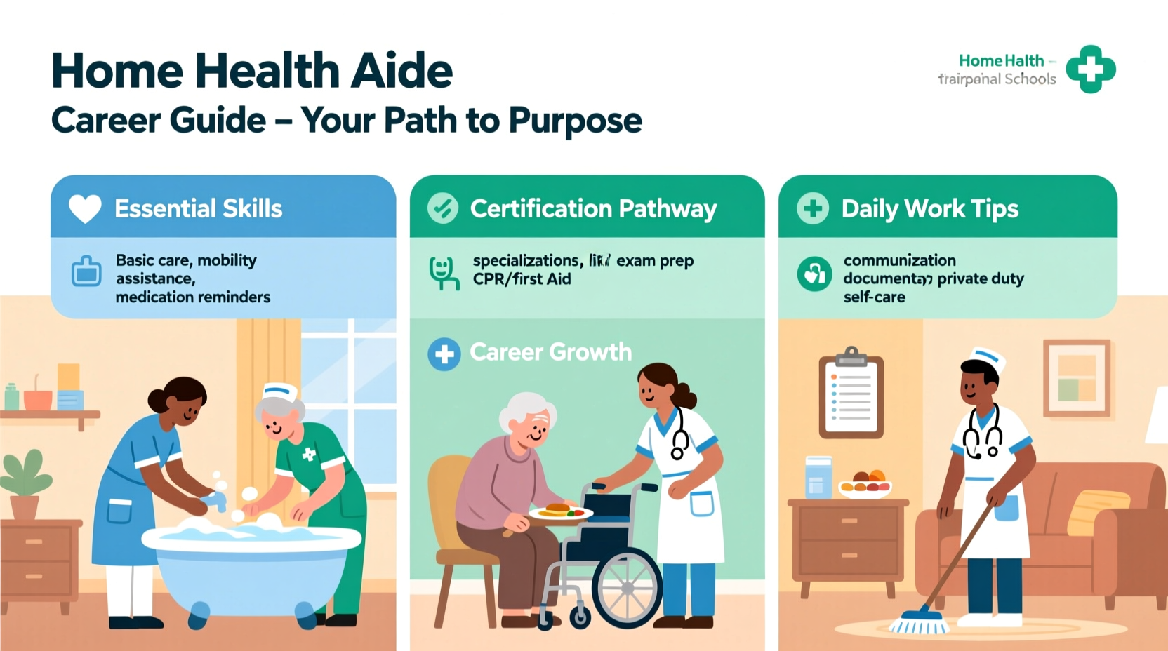 a complete guide to becoming a home health aide skills training and career tips