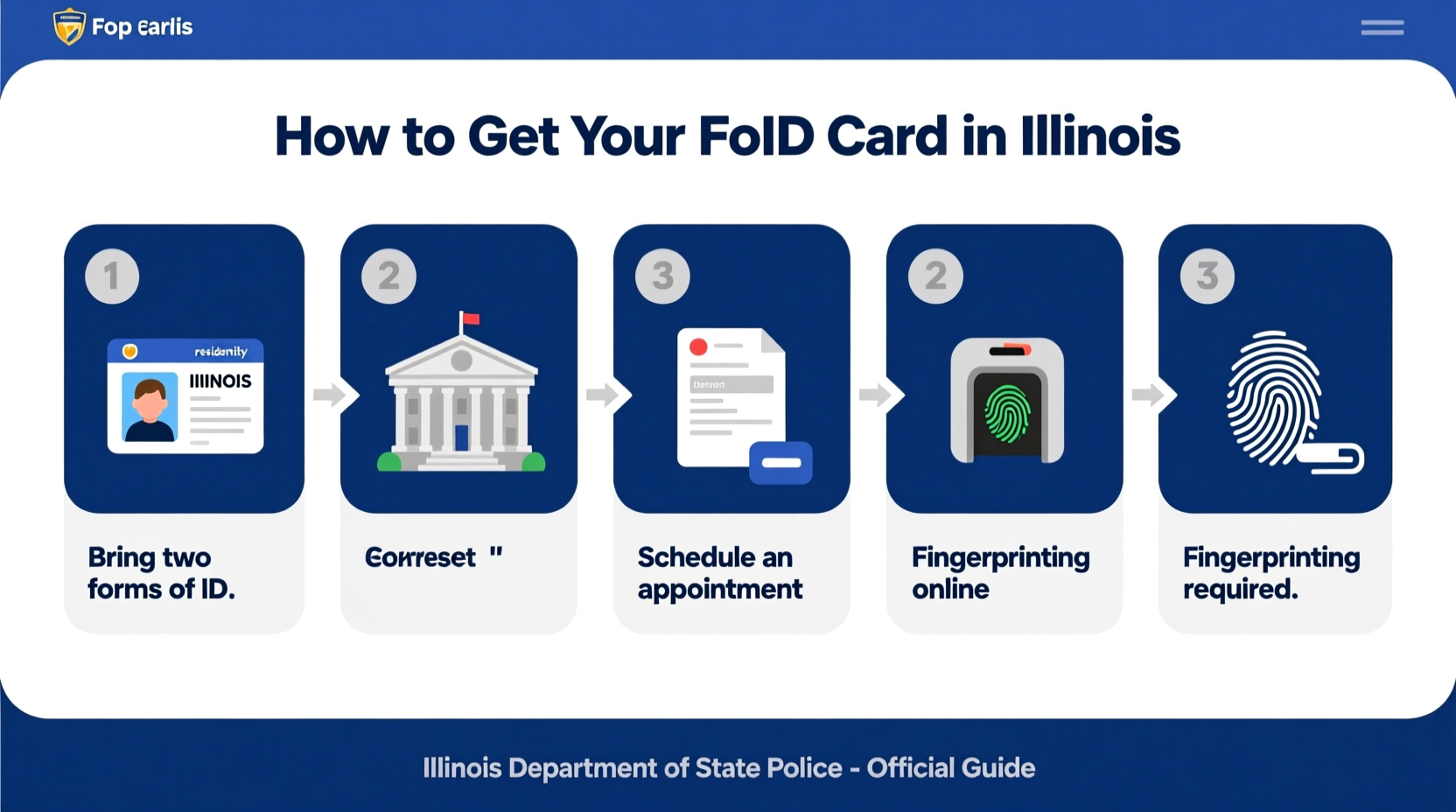 step by step guide to successfully getting your foid card in illinois