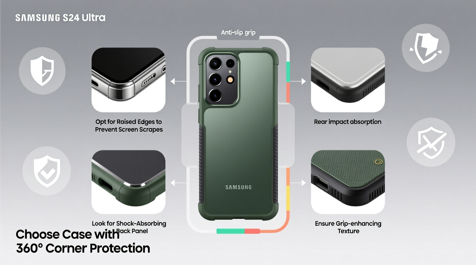 how to choose the perfect phone case to protect your s24 ultra effectively