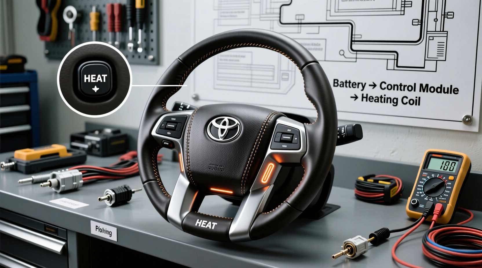 4runner heated steering wheel