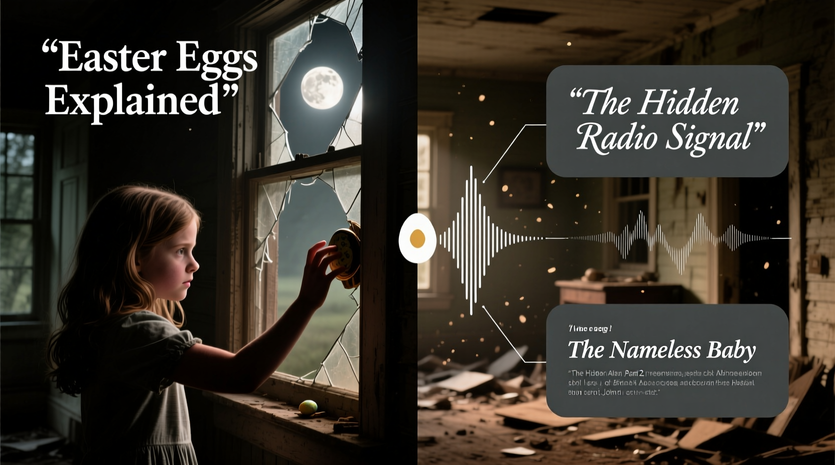 a quiet place part 2 easter eggs