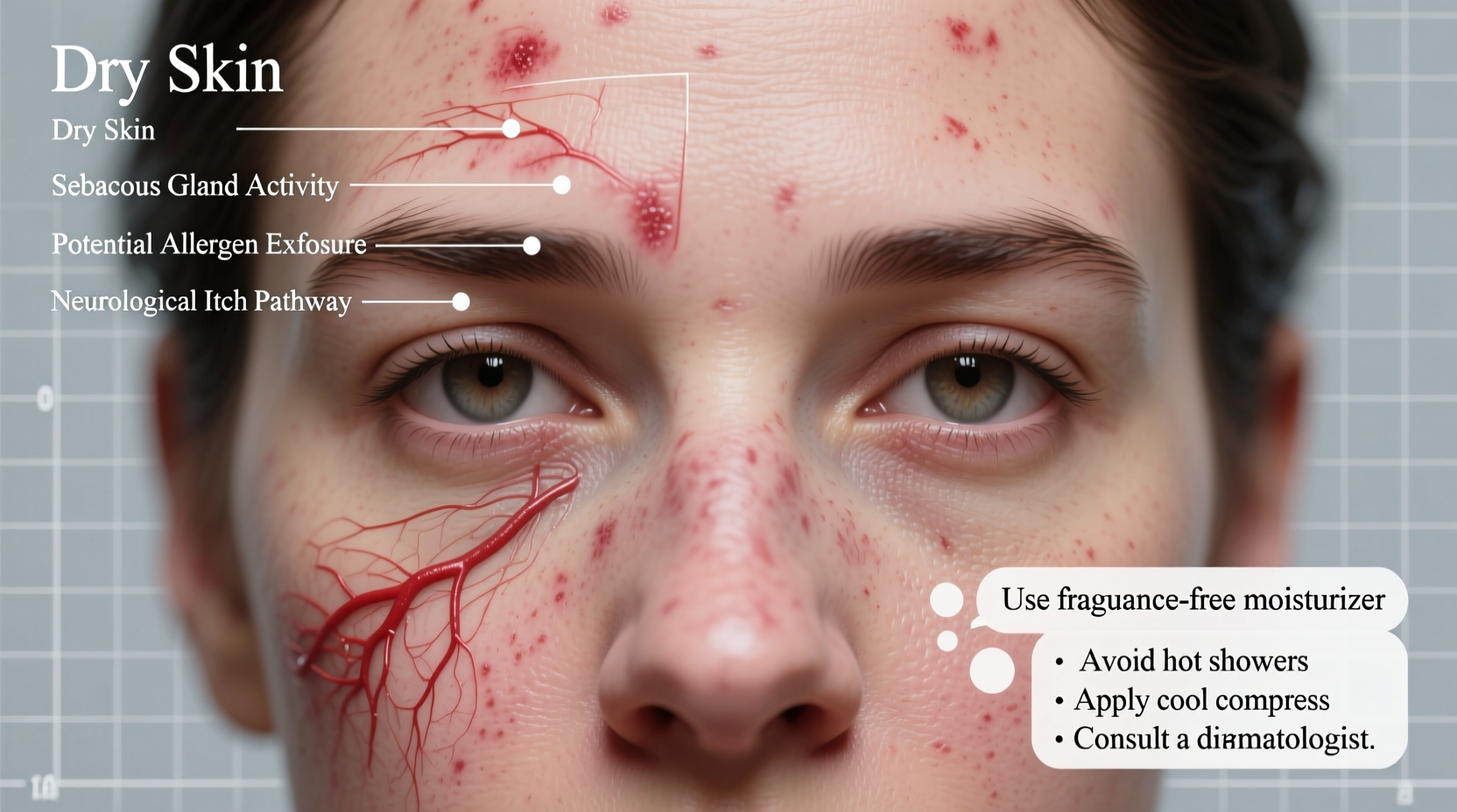 why are my eyebrows so itchy causes relief tips