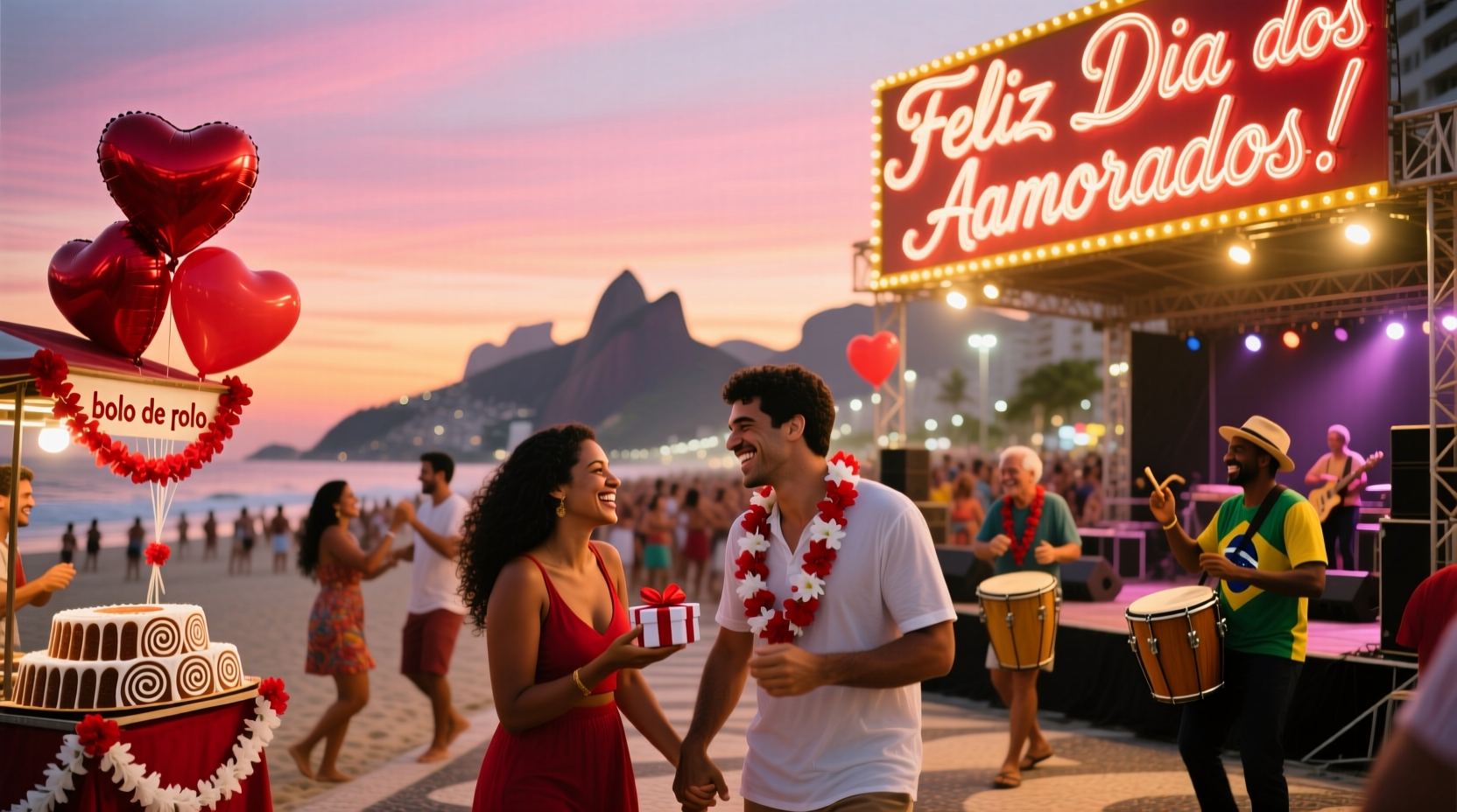 why valentines day is different in brazil