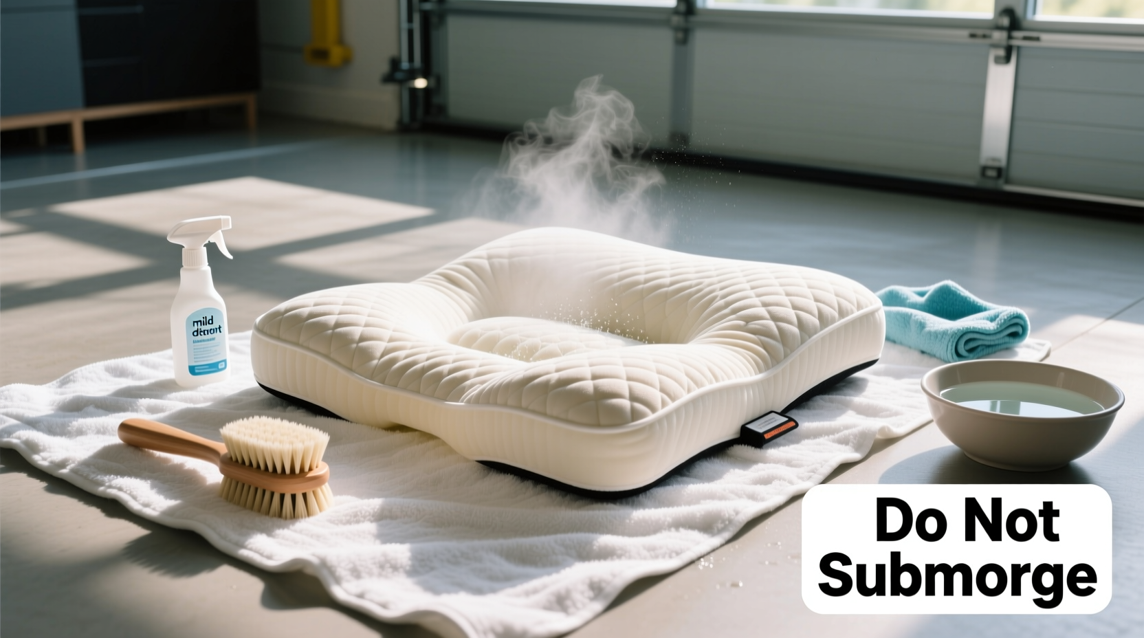 effective methods to deep clean and refresh your memory foam car headrest cushion