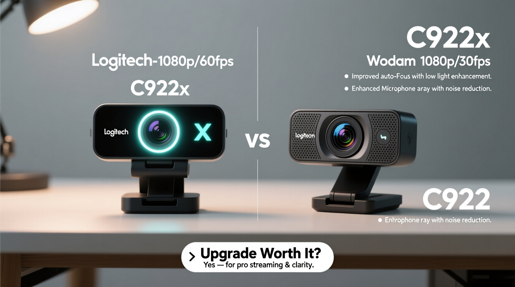 logitech c922x vs c922 is the x version actually worth the upgrade