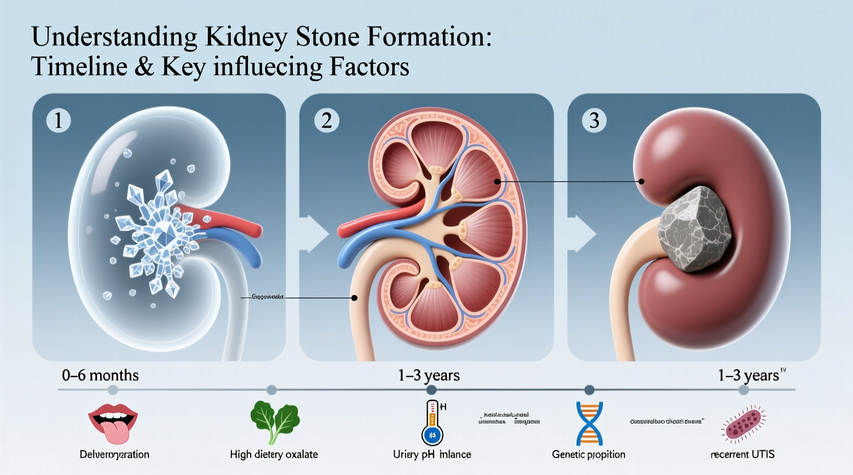 understanding kidney stone formation how long it takes and key factors that influence development