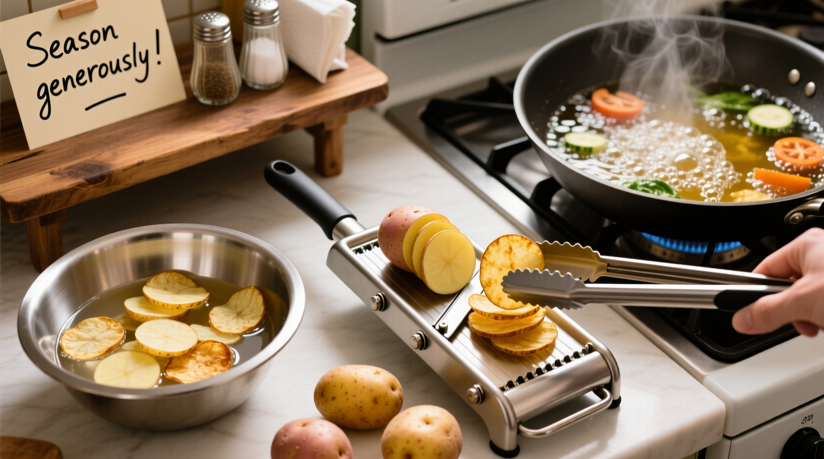 how can i make potato chips