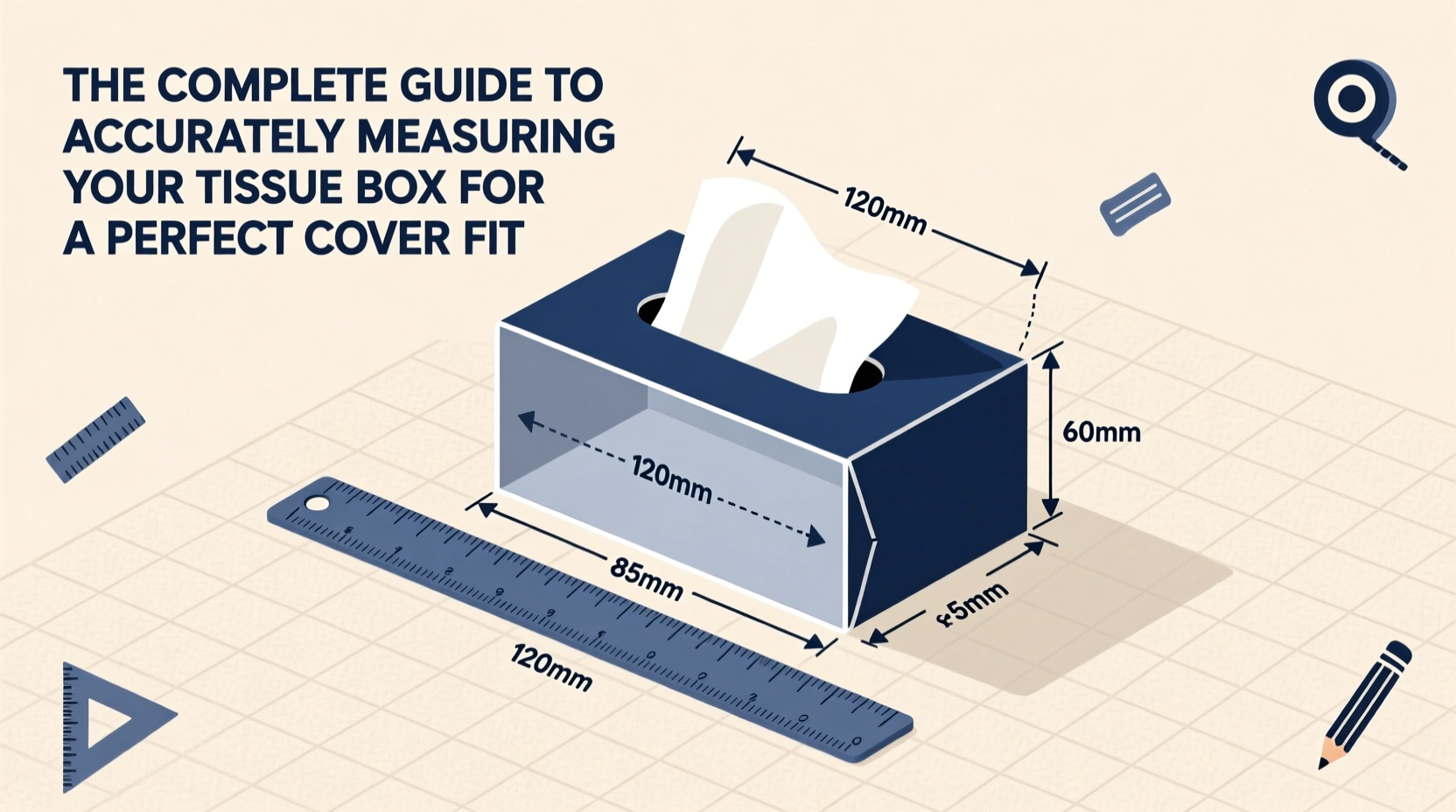 the complete guide to accurately measuring your tissue box for a perfect cover fit