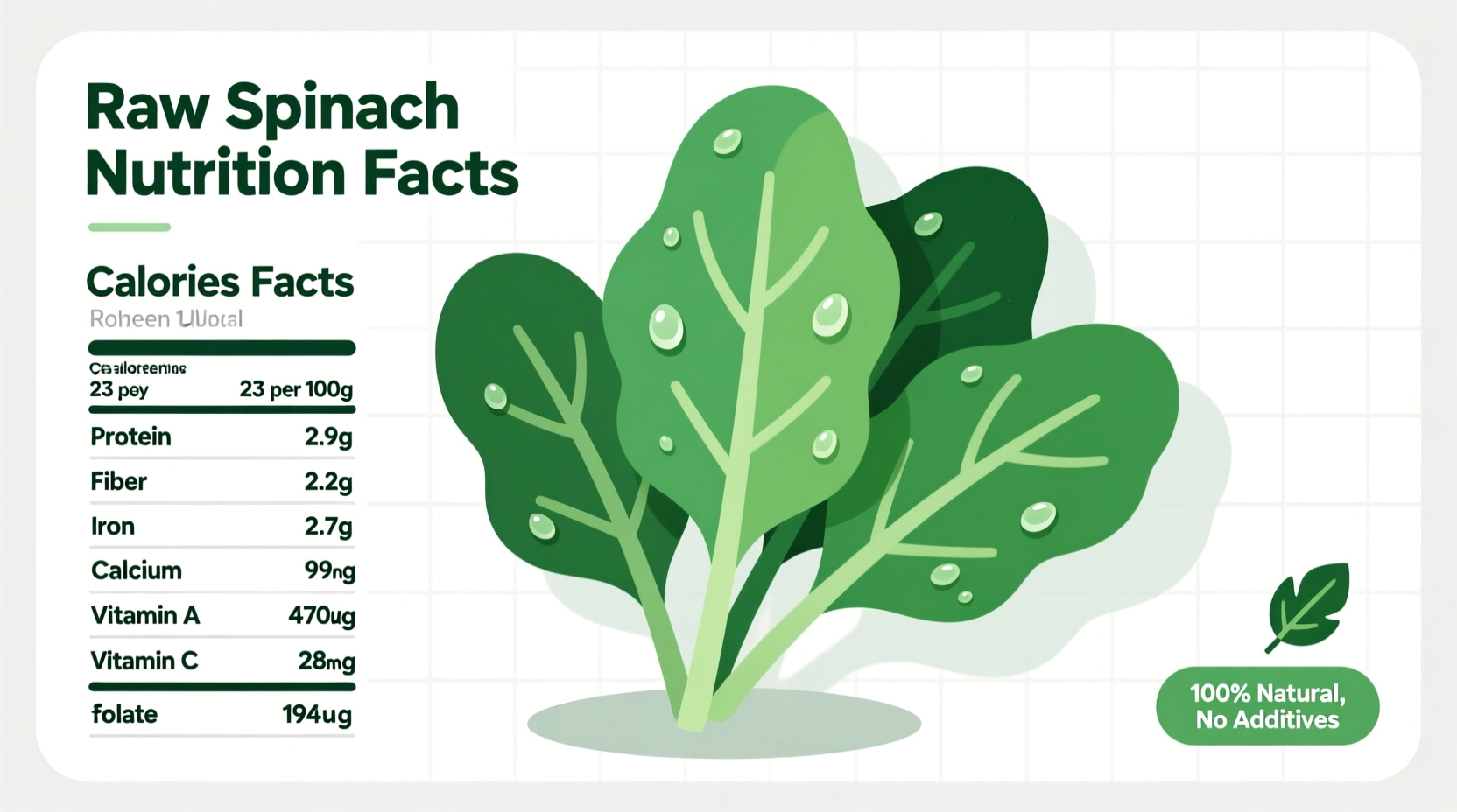 Raw Spinach Nutrition Facts: Complete Guide to Nutrients & Benefits