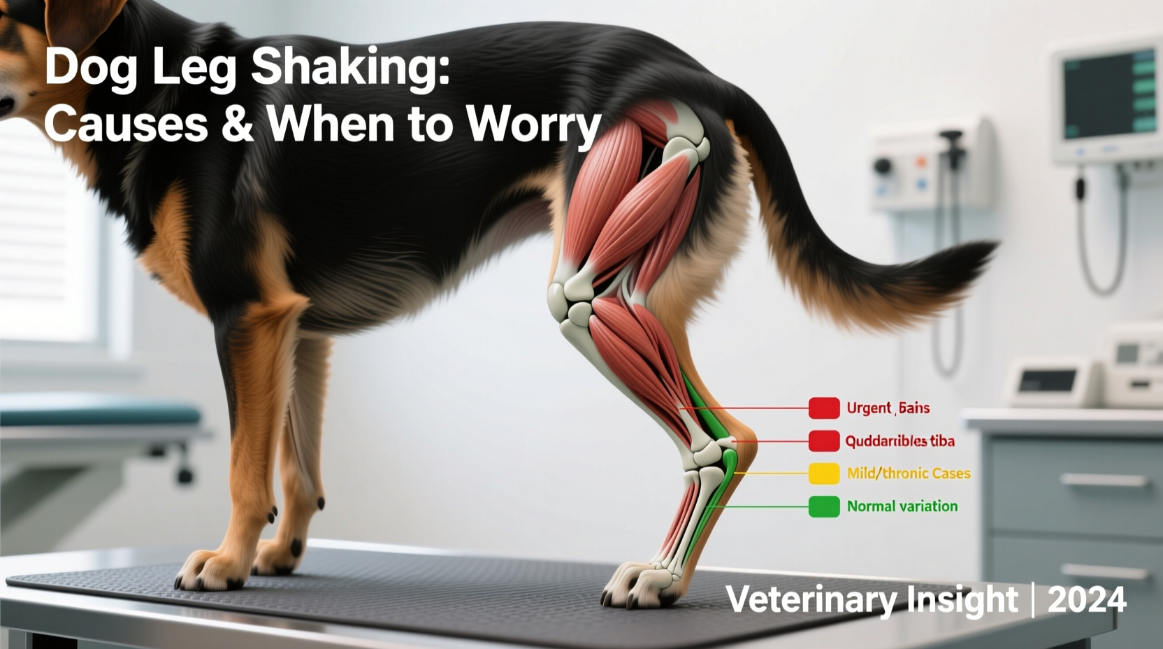 dog leg shaking causes what to do and when to worry