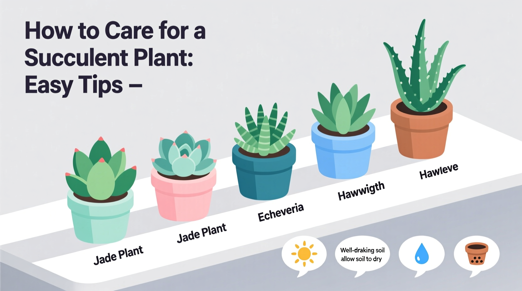 How to Care for a Succulent Plant: Easy Tips