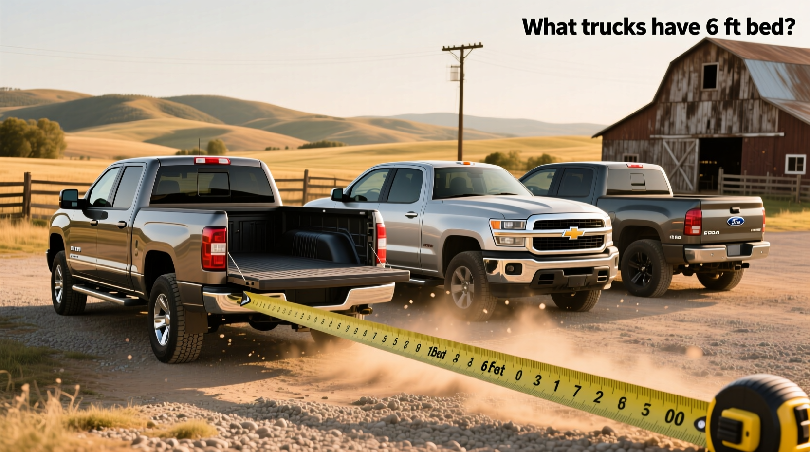 Pickup Truck Bed Length Guide: What Trucks Have a 6 Ft Bed?