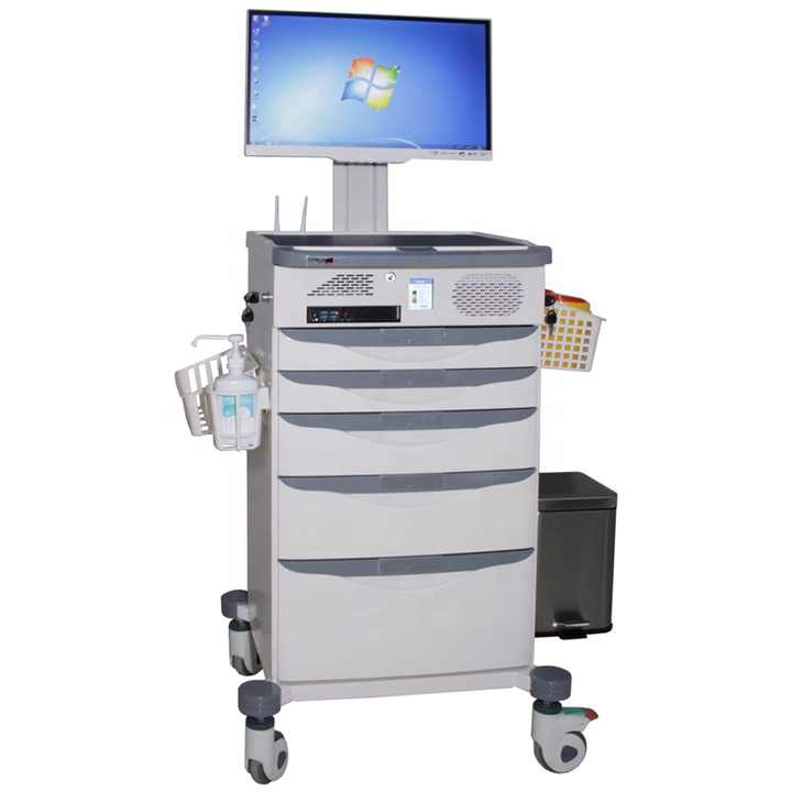 Hospital Rover Computer Hospital mobile medical computer laptop workstation trolley cart ...