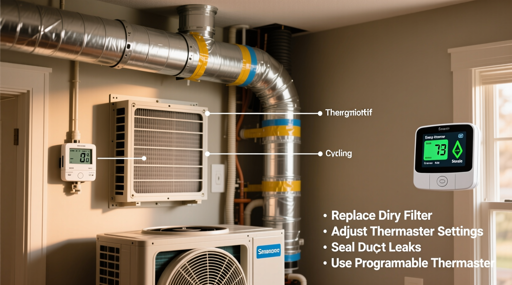 effective solutions to stop your air conditioner from short cycling and save energy