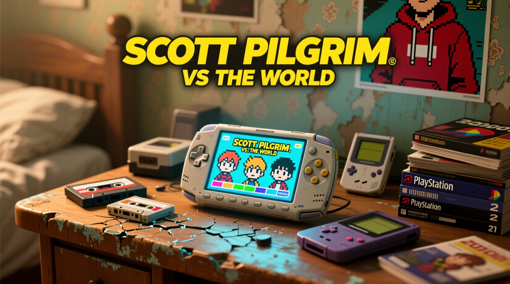 scott pilgrim vs the world on psp why cant i find it