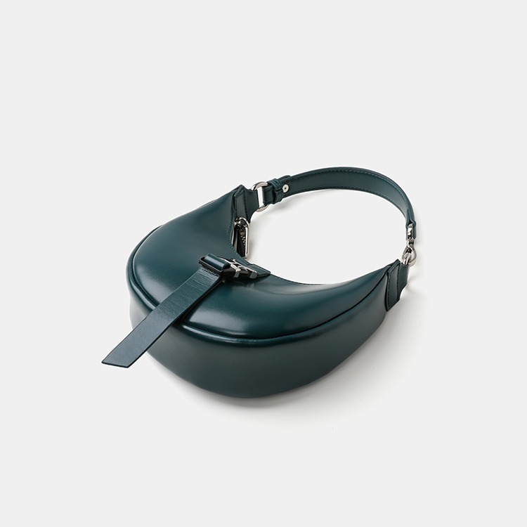 Moon Shaped With Metal Chain Female Best Bags Women real leather Handbags Lady Hand Bag Cross Body Handbags