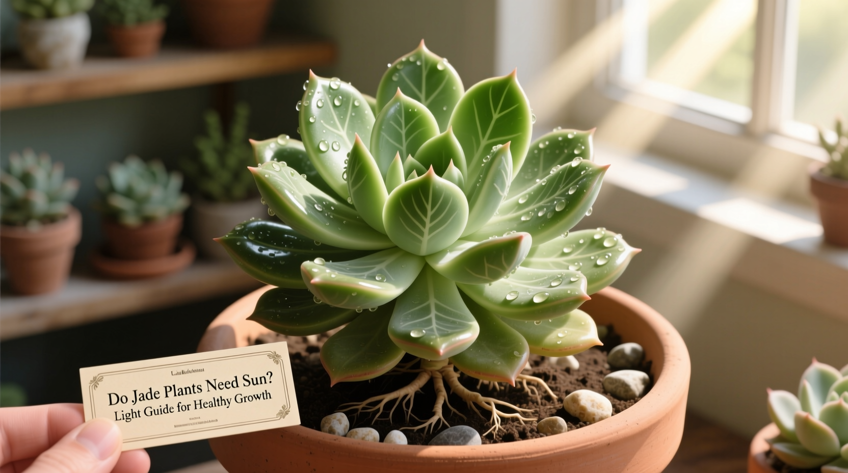 do jade plants need sun