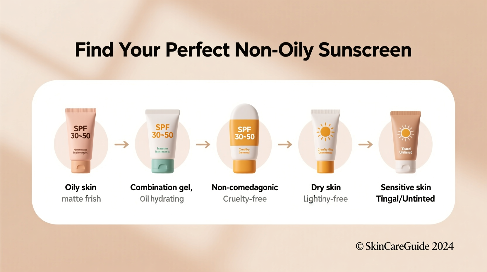 guide to finding the best non oily sunscreen for your skin needs