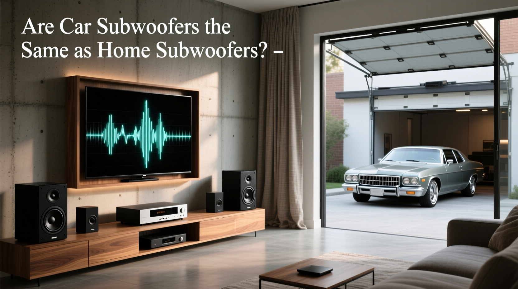 How to Use a Car Subwoofer in Home Audio Setup – Guide