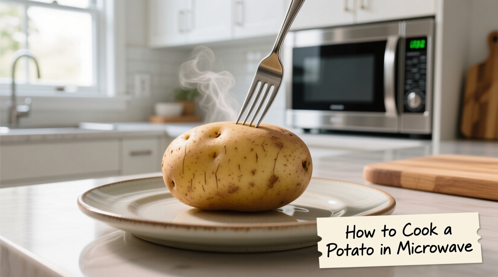 How to Cook a Potato in Microwave: 7-Minute Perfect Method