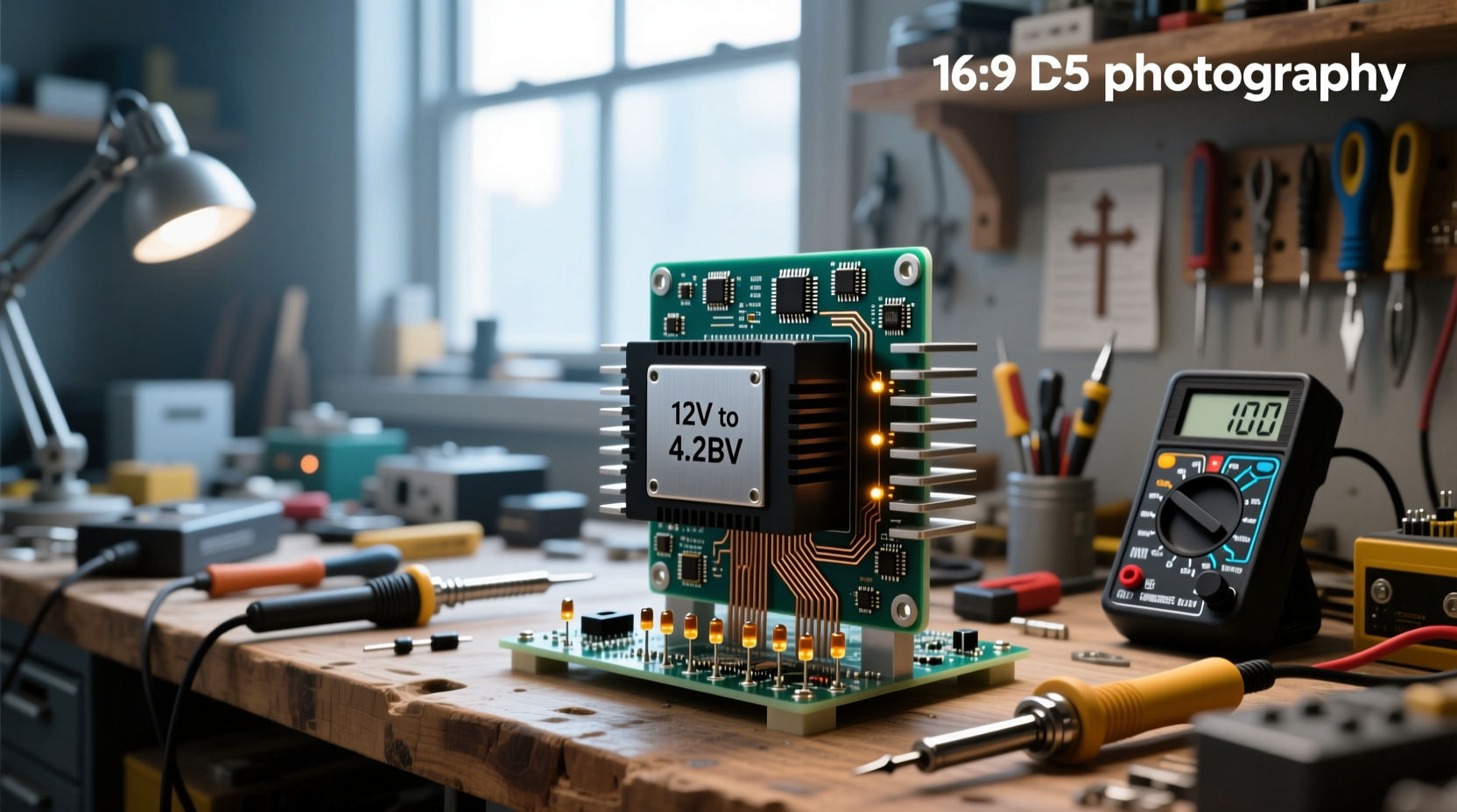 12v to 4.2v voltage regulator guide
